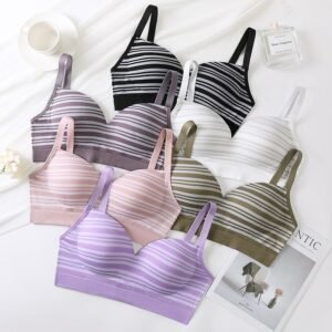 Pure Cotton Printed Bra